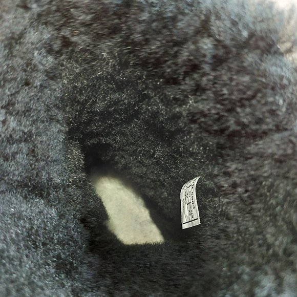 UGG Australia 5803 Bailey Button Women's Black Suede Boots Siz 6 - Picture 10 of 10